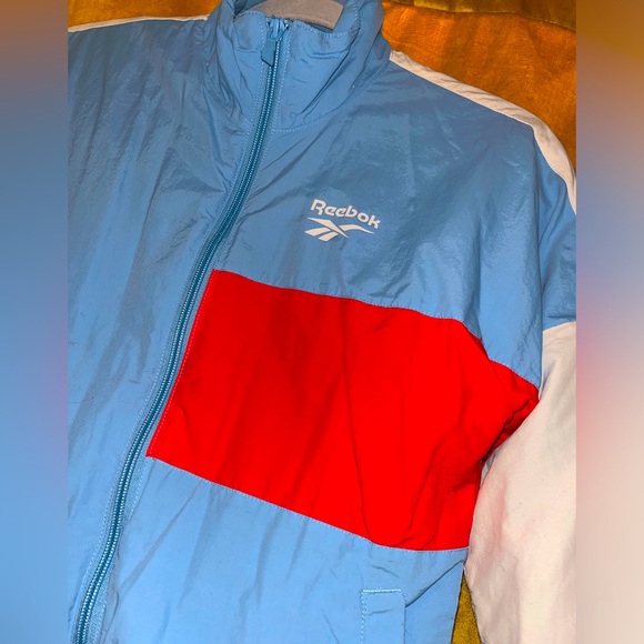 NWOT Reebok x Urban Outfitters Classic Lost & Found Vector Color Block Jacket - Picture 4 of 9